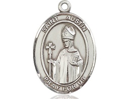 [7256SS] Sterling Silver Saint Austin Medal