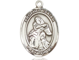 [7258SS] Sterling Silver Saint Isaiah Medal