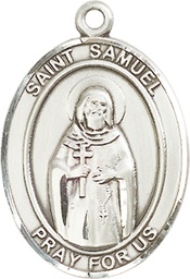 [7259SS] Sterling Silver Saint Samuel Medal