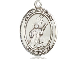 [7261SS] Sterling Silver Saint Tarcisius Medal