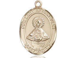 [7263GF] 14kt Gold Filled Our Lady of San Juan Medal