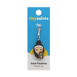 [C-048] Tiny Saints Charm - St. Faustina