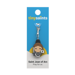 [C-063] Tiny Saints Charm - St. Joan Of Arc