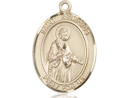 [7274GF] 14kt Gold Filled Saint Remigius of Reims Medal