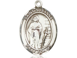 [7280SS] Sterling Silver Saint Susanna Medal