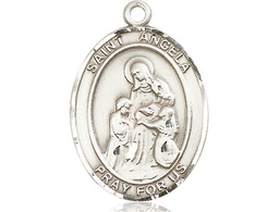 [7284SS] Sterling Silver Saint Angela Merici Medal