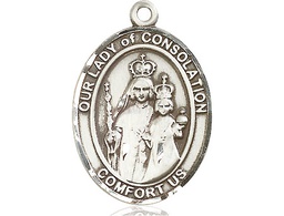 [7292SS] Sterling Silver Our Lady of Consolation Medal