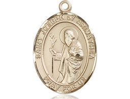 [7300GF] 14kt Gold Filled Saint Joseph of Arimathea Medal