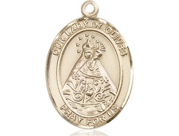 [7303GF] 14kt Gold Filled Our Lady of Olives Medal