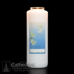 [2101] Sacred-In Loving Memory 6-Day - Dozen 6-Day Glass Light
