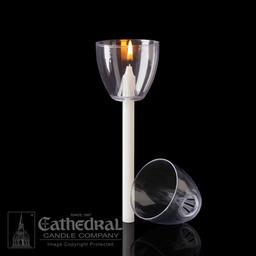 [93611010] Drip Protectors, Shield/Cups Crystal
