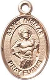 [9418GF] 14kt Gold Filled Saint Dismas Medal