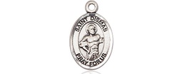 [9418SS] Sterling Silver Saint Dismas Medal
