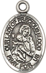[9448SS] Sterling Silver Our Lady of the Precious Blood Medal