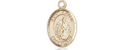 [9254GF] 14kt Gold Filled Saint Aaron Medal
