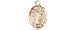 [9293GF] 14kt Gold Filled Saint Aedan of Ferns Medal