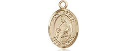 [9128GF] 14kt Gold Filled Saint Agnes of Rome Medal