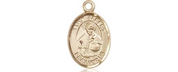[9001GF] 14kt Gold Filled Saint Albert the Great Medal