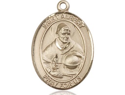 [7001GF] 14kt Gold Filled Saint Albert the Great Medal