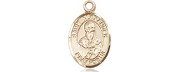 [9012GF] 14kt Gold Filled Saint Alexander Sauli Medal