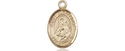 [9215GF] 14kt Gold Filled Saint Alexandra Medal