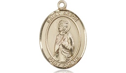 [8248GF] 14kt Gold Filled Saint Alice Medal