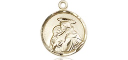 [0601DGF] 14kt Gold Filled Saint Anthony Medal