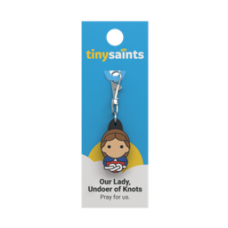 [C-010] Tiny Saints Charm - Mary Undoer Of Knots