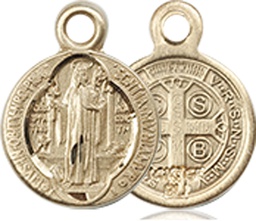 [2341GF] 14kt Gold Filled Saint Benedict Medal