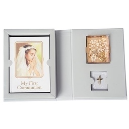[RO-42659] Girl Communion set 4 pc - Communion