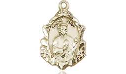 [0822JGF] 14kt Gold Filled Saint Jude Medal