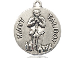 [0831SS] Sterling Silver Matt Talbot Medal
