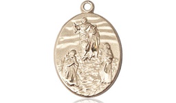 [0888GF] 14kt Gold Filled Tranfiguration Medal
