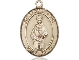 [7230GF] 14kt Gold Filled Our Lady of Hope Medal