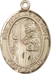 [7232GF] 14kt Gold Filled San Juan de la Cruz Medal