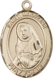 [7236GF] 14kt Gold Filled Saint Madeline Sophie Barat Medal