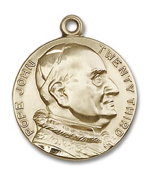 [1008GF] 14kt Gold Filled Saint John XXIII Medal