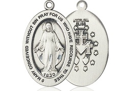 [11078SS] Sterling Silver Miraculous Medal