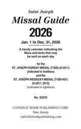 [920/G] Annual Missal  Guide