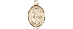 [9101KT] 14kt Gold Our Lady Star of the Sea Medal