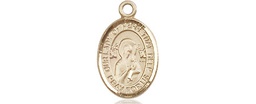 [9222KT] 14kt Gold Our Lady of Perpetual Help Medal