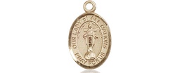 [9242KT] 14kt Gold Our Lady of All Nations Medal