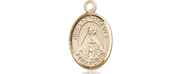 [9303KT] 14kt Gold Our Lady of Olives Medal