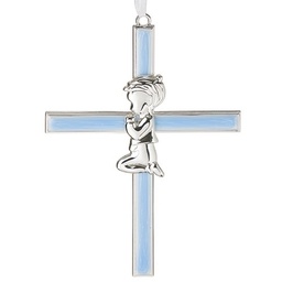 [RO-19865] 6.25"H Blue Boy Cross