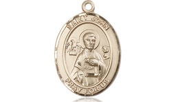 [8056GF] 14kt Gold Filled Saint John the Apostle Medal