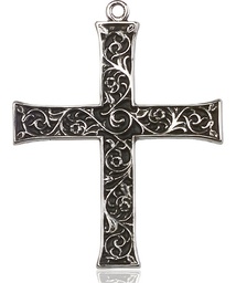 [6029SS] Sterling Silver Cross Medal