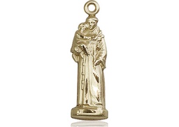 [5933GF] 14kt Gold Filled Saint Anthony Medal