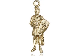 [5936GF] 14kt Gold Filled Saint Florian Medal