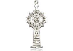 [5945SS] Sterling Silver Monstrance Medal