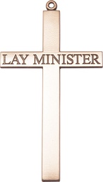 [5954GF] 14kt Gold Filled Lay Minister Cross Medal